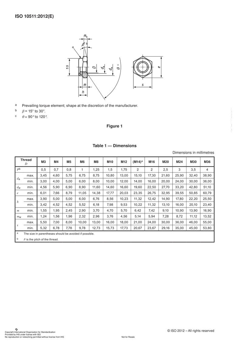 ISO 10511 尼龙六角法兰螺母, 100%光学筛选 - 纳纬汽车紧固件有限公司